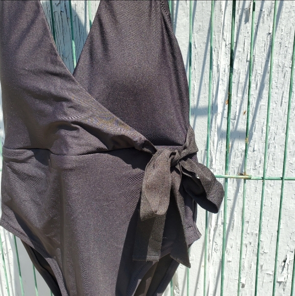 J. Crew Halter wrap one piece swimsuit - Picture 4 of 7